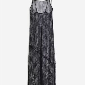 Elegant Black Lace Dress